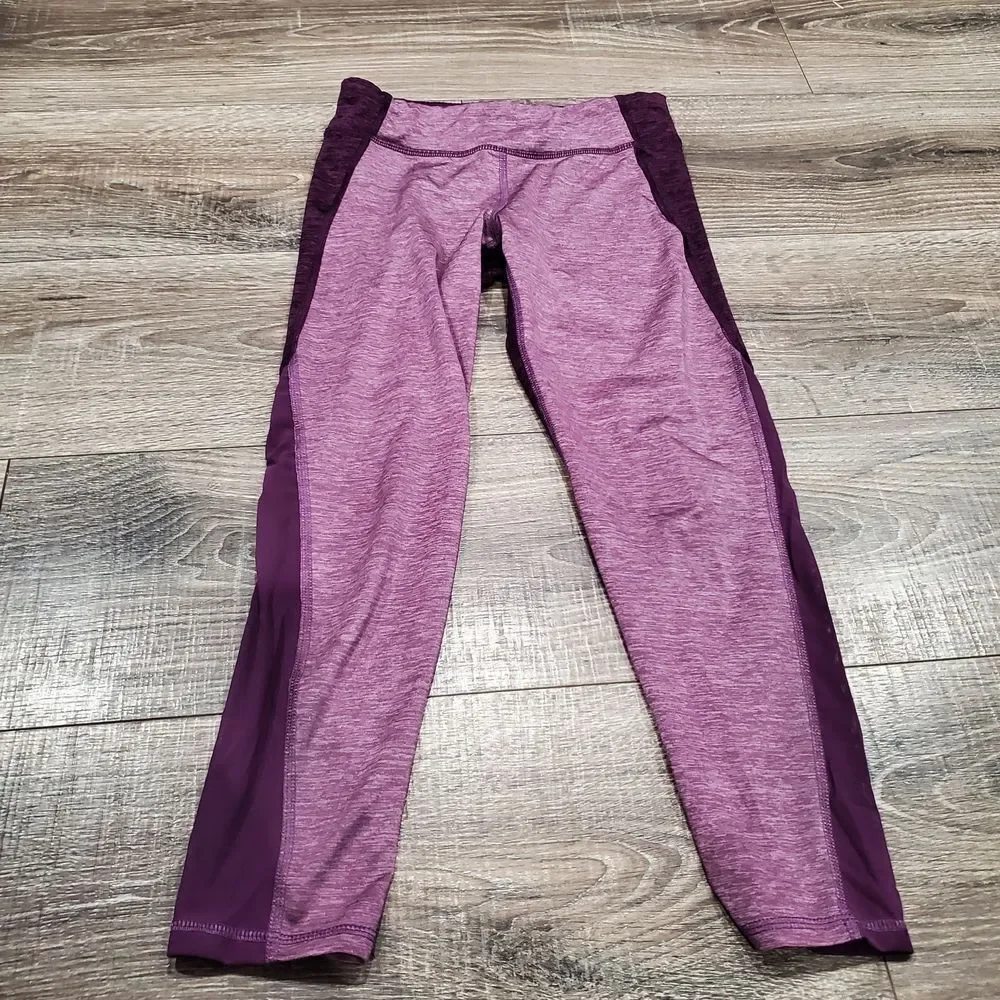 Girls Old Navy Leggings Size 10-12 Kids' Purple and Blue Tie-Dye Leggings 2 Pcs